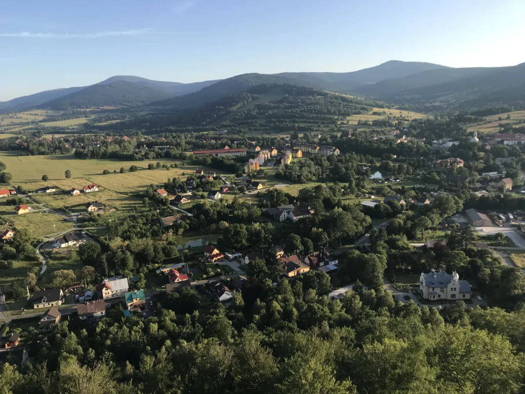 Panorama okolicy.